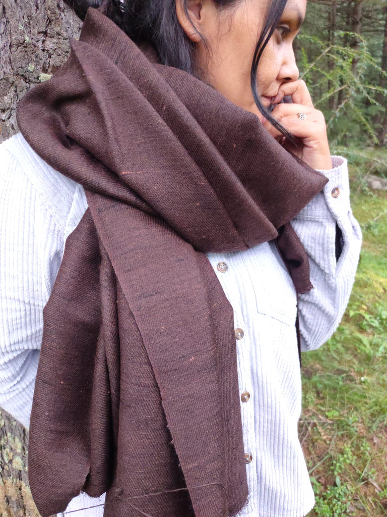 Yak wool shawl  Yak wool scarf 2023 – MARICHI The Himalayan Shoppe