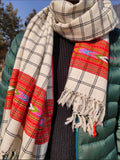 Wool scarf/ stole